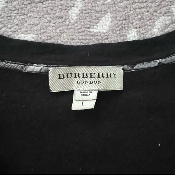 Burberry Black Cardigan Cashmere/wool Blend XS Women’s - Picture 7 of 9